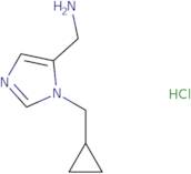 [1-(Cyclopropylmethyl)-1H-imidazol-5-yl]methanamine hydrochloride