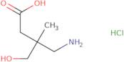 4-Amino-3-(hydroxymethyl)-3-methylbutanoic acid hydrochloride