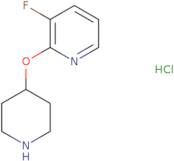 3-Fluoro-2-(piperidin-4-yloxy)pyridine hydrochloride
