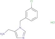 [1-(3-Chlorobenzyl)-1H-imidazol-5-yl]methanamine hydrochloride