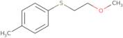 (2-Methoxyethyl)(p-tolyl)sulfane