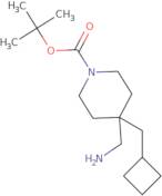 tert-Butyl 4-(aminomethyl)-4-(cyclobutylmethyl)piperidine-1-carboxylate