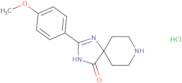 2-(4-Methoxyphenyl)-1,3,8-triazaspiro[4.5]dec-1-en-4-one hydrochloride