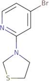 3-(4-Bromopyridin-2-yl)thiazolidine