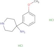 4-(3-Methoxyphenyl)piperidin-4-amine dihydrochloride