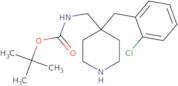 tert-Butyl [4-(2-chlorobenzyl)piperidin-4-yl]methylcarbamate