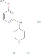 4-Methoxy-N-(piperidin-4-yl)pyridin-2-amine trihydrochloride