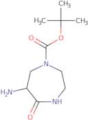 tert-Butyl 6-amino-5-oxo-1,4-diazepane-1-carboxylate