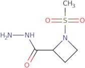 1-Methanesulfonylazetidine-2-carbohydrazide
