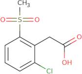 2-(2-Chloro-6-methanesulfonylphenyl)acetic acid