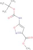 Methyl 5-{[(tert-butoxy)carbonyl]amino}-1,2-oxazole-3-carboxylate