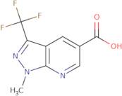 1-Methyl-3-(trifluoromethyl)-1H-pyrazolo[3,4-b]pyridine-5-carboxylic acid