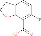 6-Fluoro-2,3-dihydro-1-benzofuran-7-carboxylic acid