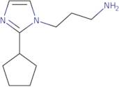 3-(2-Cyclopentyl-1H-imidazol-1-yl)propan-1-amine