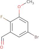 5-Bromo-2-fluoro-3-methoxybenzaldehyde