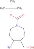 tert-Butyl 4-amino-5-(hydroxymethyl)azepane-1-carboxylate