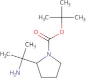 tert-Butyl 2-(2-aminopropan-2-yl)pyrrolidine-1-carboxylate