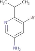 3-Amino-5-bromo-6-isopropylpyridine