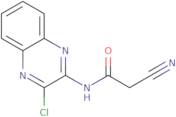 N-(3-Chloroquinoxalin-2-yl)-2-cyanoacetamide