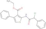 Ethyl 2-(2-chloro-2-phenylacetamido)-4-phenylthiophene-3-carboxylate