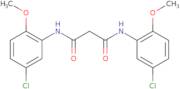 N,N'-Bis(5-chloro-2-methoxyphenyl)propanediamide