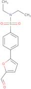 N,N-Diethyl-4-(5-formylfuran-2-yl)benzene-1-sulfonamide