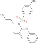 N-Butyl-N-(3-chloro-quinoxalin-2-yl)-4-methyl-benzenesulfonamide