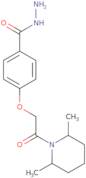 4-[2-(2,6-Dimethylpiperidin-1-yl)-2-oxoethoxy]benzohydrazide