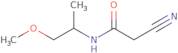 2-Cyano-N-(1-methoxypropan-2-yl)acetamide