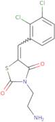 3-(2-Aminoethyl)-5-[(2,3-dichlorophenyl)methylidene]-1,3-thiazolidine-2,4-dione
