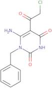 6-Amino-1-benzyl-5-(2-chloroacetyl)-1,2,3,4-tetrahydropyrimidine-2,4-dione