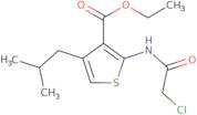 Ethyl 2-(2-chloroacetamido)-4-(2-methylpropyl)thiophene-3-carboxylate