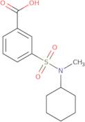 3-[Cyclohexyl(methyl)sulfamoyl]benzoic acid