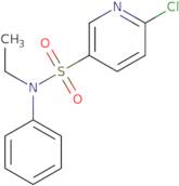 6-Chloro-N-ethyl-N-phenylpyridine-3-sulfonamide