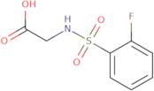 2-(2-Fluorobenzenesulfonamido)acetic acid