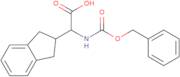 (2R)-[(Benzyloxycarbonyl)amino](2,3-dihydro-1H-inden-2-yl)ethanoic acid