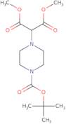 1,3-Dimethyl 2-{4-[(tert-butoxy)carbonyl]piperazin-1-yl}propanedioate
