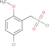 (5-Chloro-2-methoxyphenyl)methanesulfonyl chloride