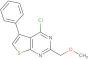 4-Chloro-2-(methoxymethyl)-5-phenylthieno[2,3-d]pyrimidine