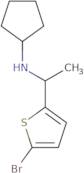 N-[1-(5-Bromothiophen-2-yl)ethyl]cyclopentanamine