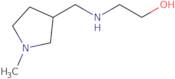 2-{[(1-Methylpyrrolidin-3-yl)methyl]amino}ethan-1-ol