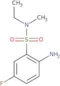 2-Amino-N-ethyl-5-fluoro-N-methylbenzene-1-sulfonamide