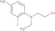 2-[4-Amino(ethyl)-2-fluoroanilino]-1-ethanol