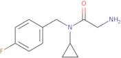2-Amino-N-cyclopropyl-N-(4-fluoro-benzyl)-acetamide