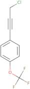 1-(3-Chloroprop-1-yn-1-yl)-4-(trifluoromethoxy)benzene