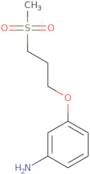 3-(3-Methylsulfonylpropoxy)aniline