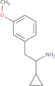 1-Cyclopropyl-2-(3-methoxyphenyl)ethan-1-amine