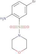 4-Bromo-2-(morpholine-4-sulfonyl)aniline