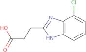 3-(7-Chloro-1H-1,3-benzodiazol-2-yl)propanoic acid