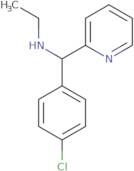 [(4-Chlorophenyl)(pyridin-2-yl)methyl](ethyl)amine